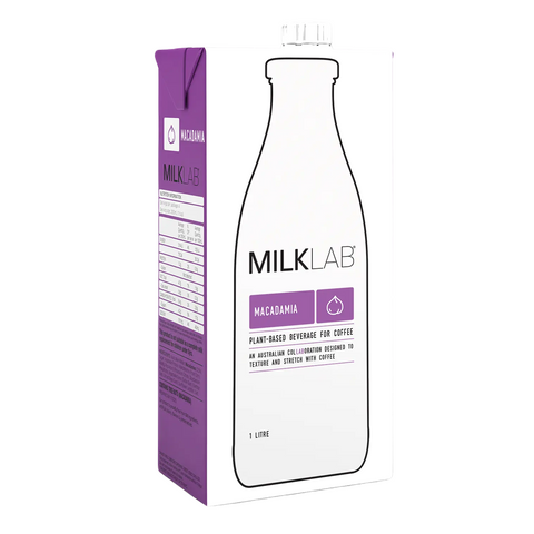 MILKLAB Macadamia Milk 2 Boxes | 8 x 1L