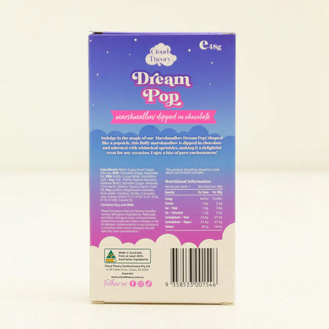 Cloud Theory Marshmallow Dream Pops | 48g