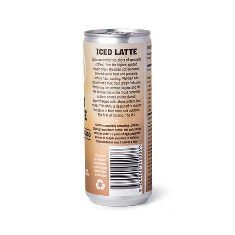 Melb Milk Premium High Protein Iced Latte 4 Pack | 240mL