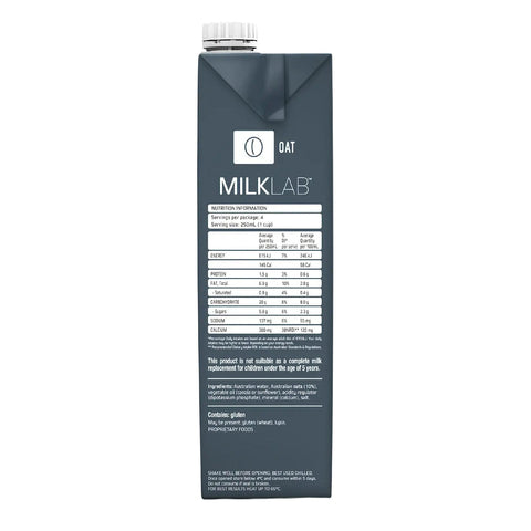 MILKLAB Oat Milk 2 Boxes | 8 x 1L