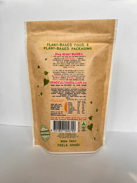 Mindful Foods Berry Buckies | 350g