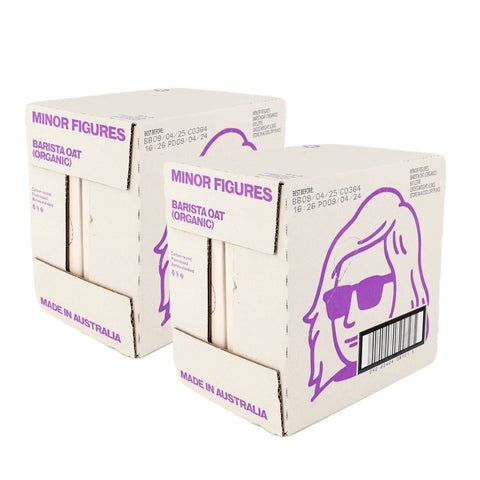 Minor Figures Organic Oat Milk 2 Boxes | 6 x 1L