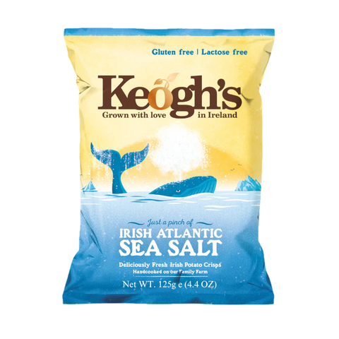 Keogh's Irish Potato Chips Original Atlantic Sea Salt | 125g