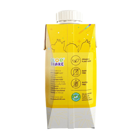 OLOE Banana Shake 12 Pack | 188mL
