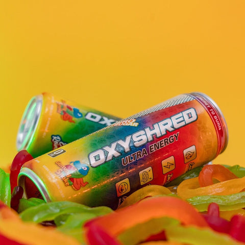 OxyShred Ultra Energy RTD Gummy Snake Can 355ml (12 P/Carton)