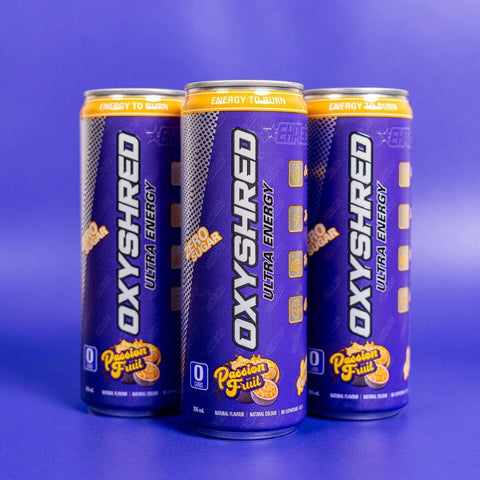 OxyShred Ultra Energy RTD  Passionfruit Can 355ml (12 P/Carton)