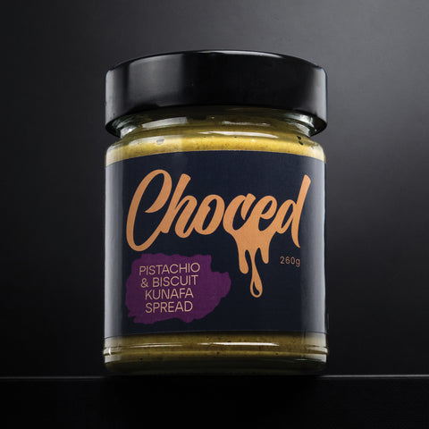 Choced Pistachio & Biscuit Kunafa Spread | 260g