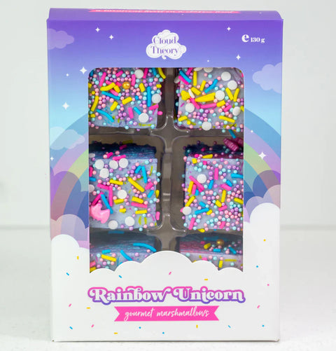 Cloud Theory Rainbow Unicorn Gourmet Marshmallow 6 Pack | 130g