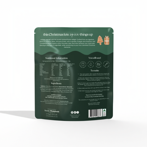 Sneaky Wholefoods Gingerbread Balls Protein Ball Mixes | 300g (BB 06/05/2026)