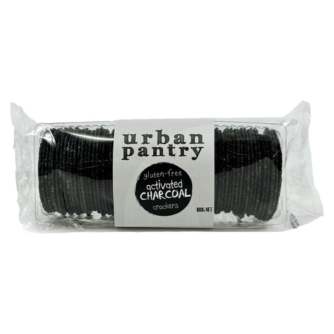 Urban Pantry Gluten Free Charcoal Crackers | 100g