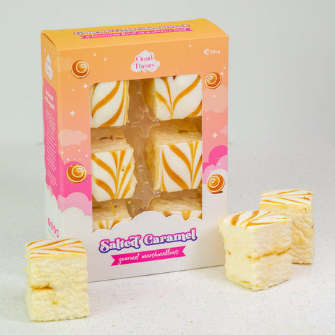 Cloud Theory Salted Caramel Gourmet Marshmallow 6 Pack | 130g (BB 15/09/2026)