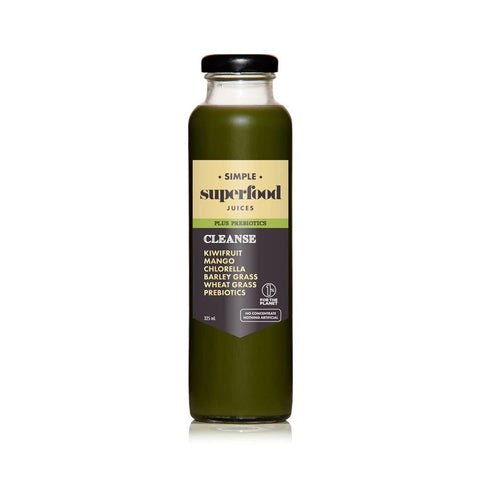 Simple Superfood Juices + Prebiotics Cleanse | 325mL