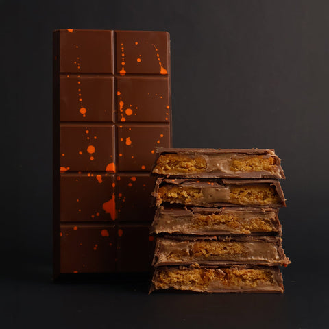 Choced Spiced Pumpkin Chocolate Block