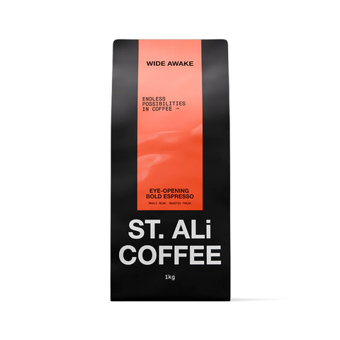 ST. ALi Wide Awake Strong Espresso Blend Whole Beans | 1Kg