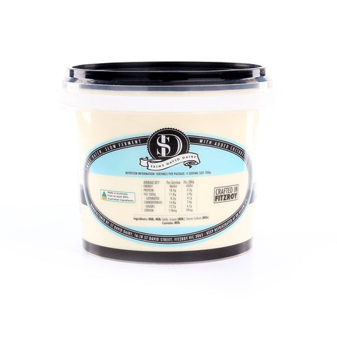 St David Dairy Natural Plain Yoghurt | 800mL
