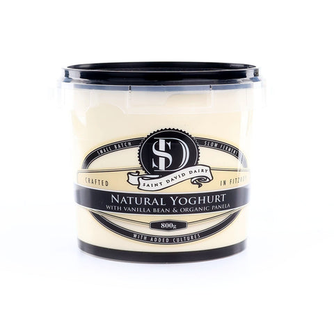 St David Dairy Vanilla Bean & Organic Panela Yoghurt | 800mL
