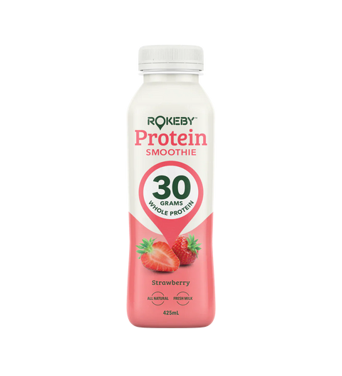 Rokeby Farms Strawberry Protein Smoothie | 425mL