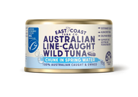 East Coast Tuna Co. Aus Line-Caught Tuna Chunk in Spring Water | 95g