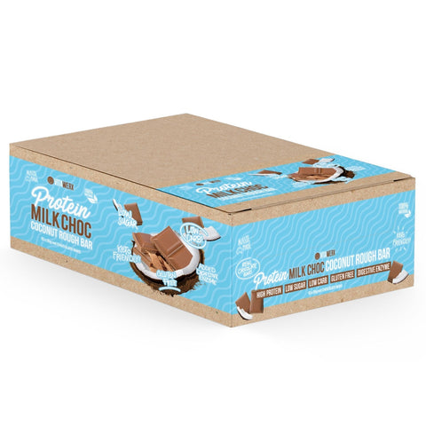 Vita Werx Protein Bars Coconut Rough Milk Choc 12 Pack | 35g