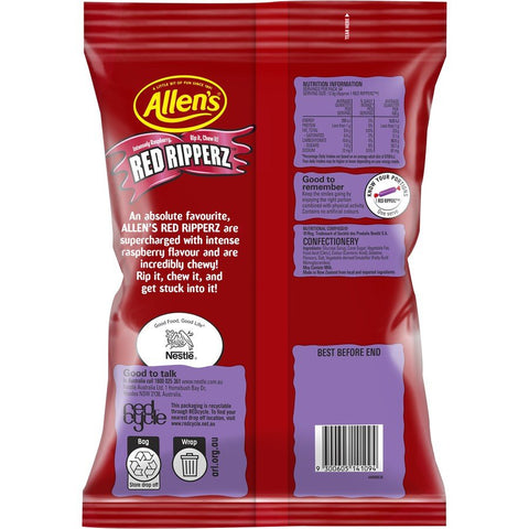 Allen's Red Ripperz 800g - Allen's