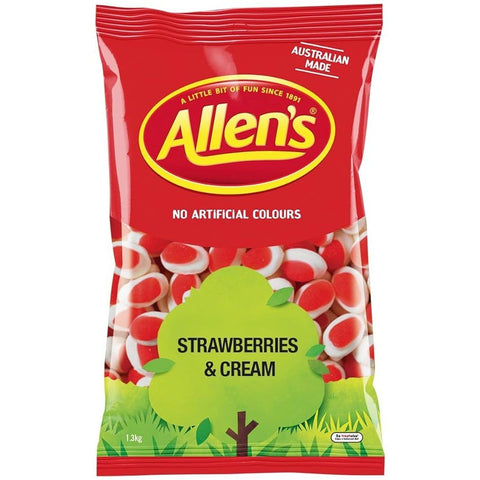 Allen's Strawberries And Cream 1.3kg - Allen's