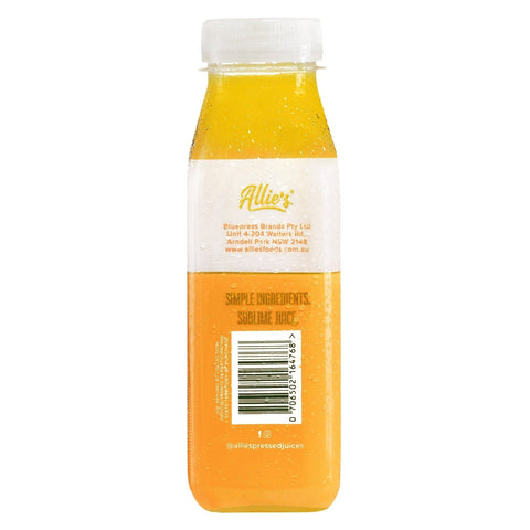Allie's Valencia Orange  Cold Pressed Juice | 300mL