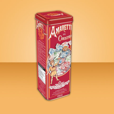 Chiostro Di Saronno Amaretti Crunchy Tower Tin | 175g