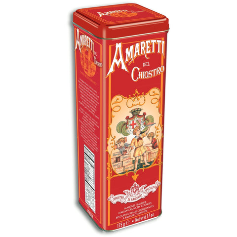 Chiostro Di Saronno Amaretti Crunchy Tower Tin | 175g