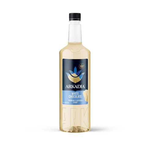 Arkadia White Chocolate Syrup Box | 6 x 1L