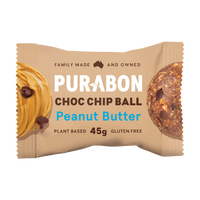 Purabon Choc Chip Ball Peanut Butter | 45g