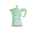 Bialetti MOKA EXCLUSIVE GREEN 6 CUP-Bialetti-iPantry-australia