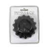 Black Bloom Baking Cups (24 Pack)-PAPYRUS-iPantry-australia