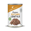 Brown Lentils 400g-Pantry-Ceres Organics-iPantry-australia