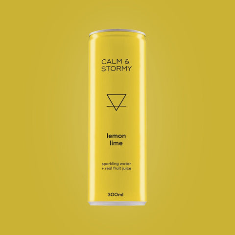 Calm & Stormy Lemon Lime 300ml 4pk - Calm & Stormy