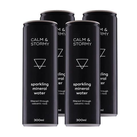 Calm & Stormy Sparkling Mineral Water 4pk - Calm & Stormy
