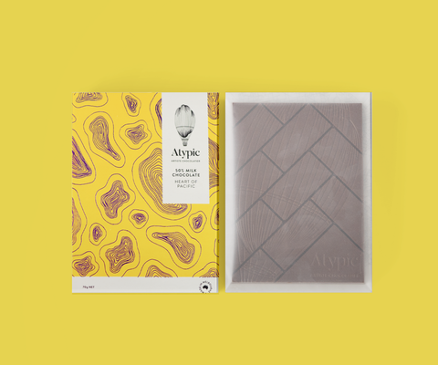 Atypic 50% Heart of Pacific Milk Chocolate | 70g