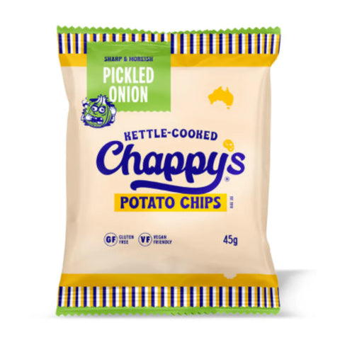 Chappy's Pickled Onion Kettle Chips | 45g