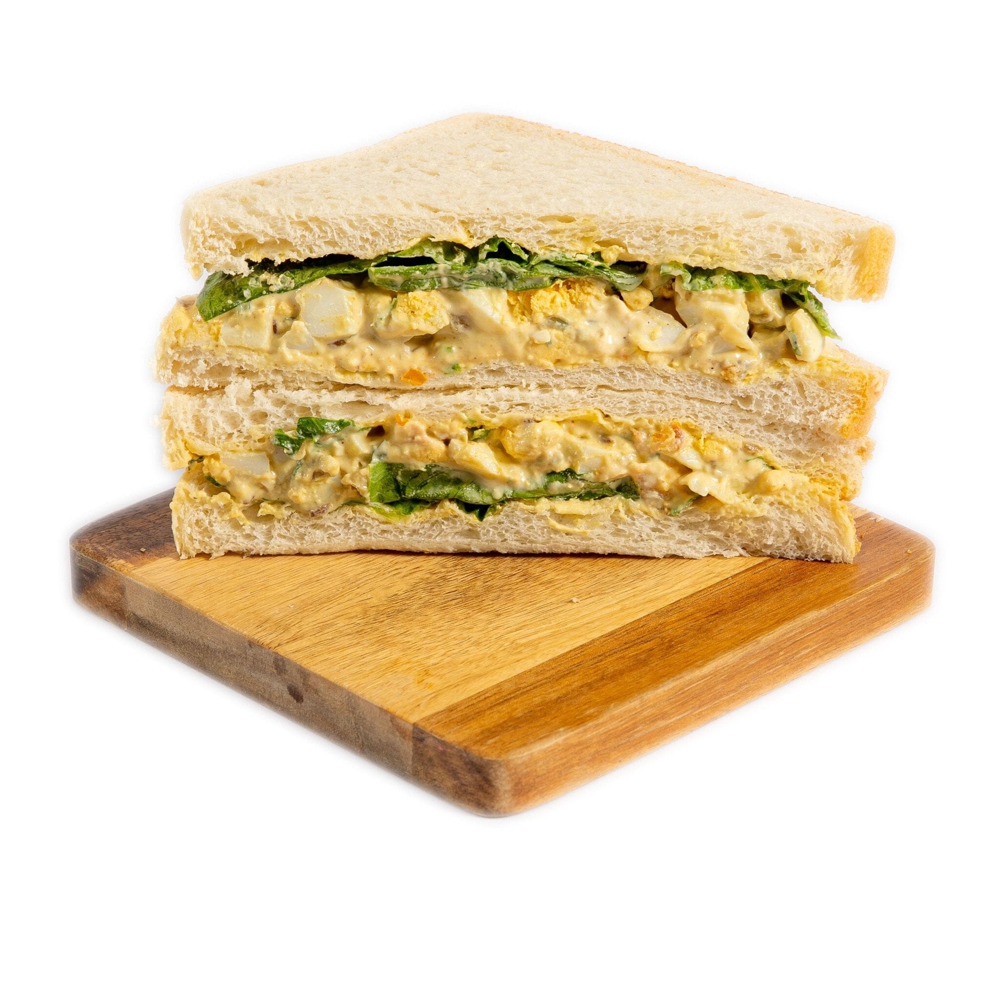 Curry Egg & Lettuce Sandwich - White Bread - 4 Pack – Bulk Eats Warehouse