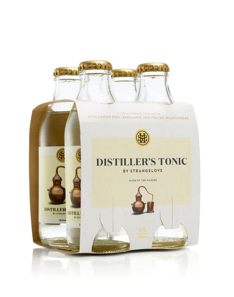 Distiller's Tonic 180ml x (4 Pack)-Beverages-StrangeLove-iPantry-australia