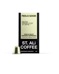 ST. ALi Feels Good Organic Espresso Coffee Capsules | 10 Pack
