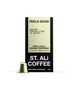 ST. ALi Feels Good Organic Espresso Coffee Capsules Carton 6 x 10 Pack