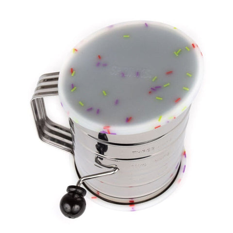 Flour Sifter (With 2 Silicone Lids)-Sprinks-iPantry-australia