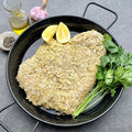 Free Range Chicken Schnitzel Garlic & Parsley (Approx. 500g - 1 Piece)-Mathews Butcher-iPantry-australia