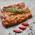 Free Range Rump Beef Marinated Skewers (Approx. 220g Per Skewer)-Mathews Butcher-iPantry-australia