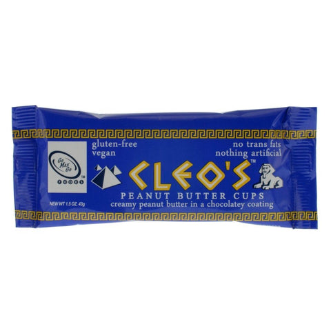 GoMaxGo Cleo's Peanut Butter Cups 43g-Indulgence-GoMaxGo-iPantry-australia