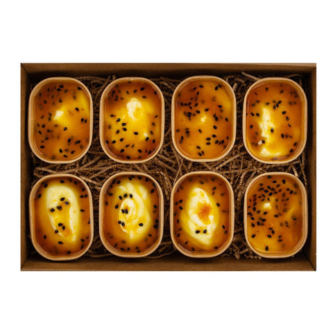FIG Gourmet Passionfruit Yoghurt Pots 8 Pack | Serves 4-6