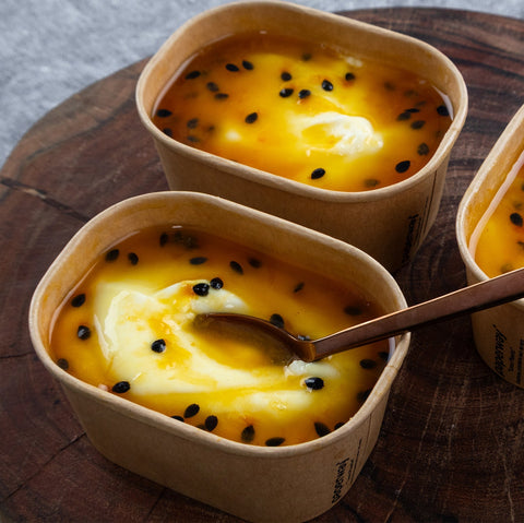 FIG Gourmet Passionfruit Yoghurt Pots 8 Pack | Serves 4-6