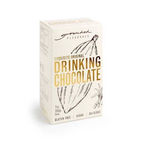 Grounded Pleasures Original Drinking Chocolate 200g-Pantry-Grounded Pleasures-iPantry-australia