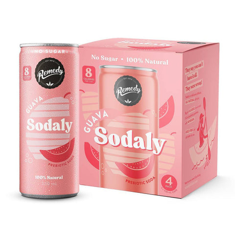 Guava Sodaly 4Pk 250ml - Remedy