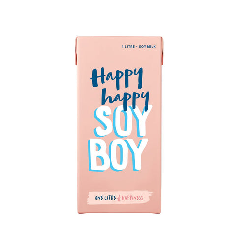 Happy Happy Soy Boy 6 x 1L (Box) - Happy Happy Soy Boy